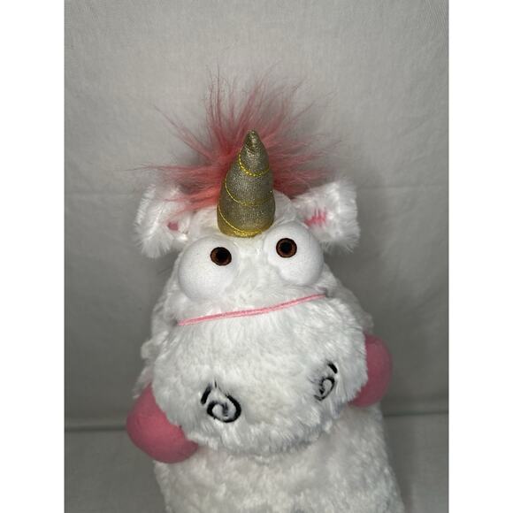 Despicable Me It's So Fluffy Unicorn Plush Agnes Gru Doll Stuffie Stuffed Animal - Picture 3 of 3